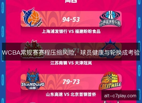 WCBA常规赛赛程压缩风险，球员健康与轮换成考验